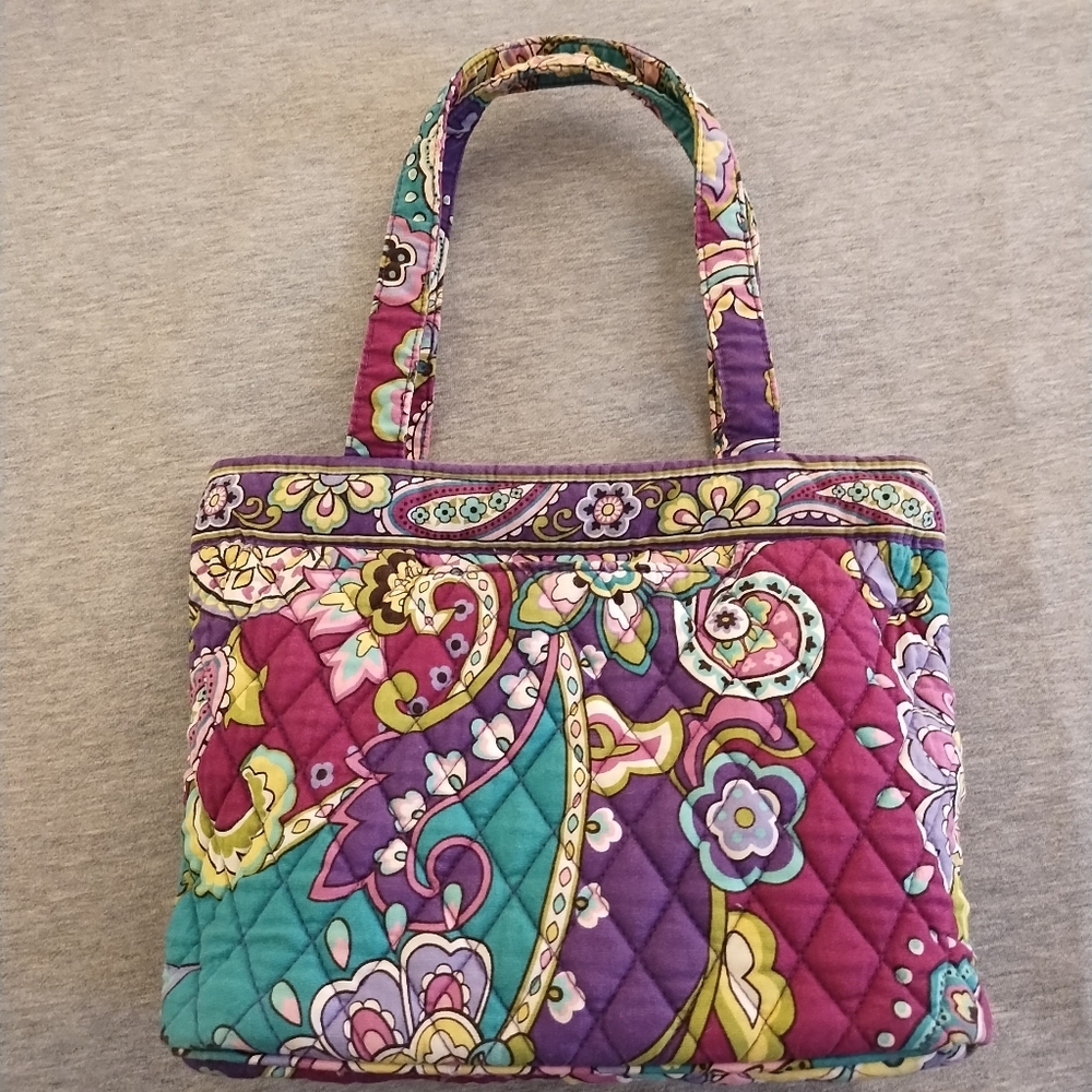 Vera Bradley Small Floral Paisley Shoulder Bag Purse